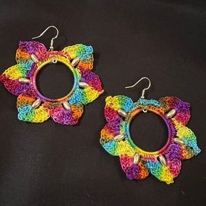 Crocheted Earrings (handmade)